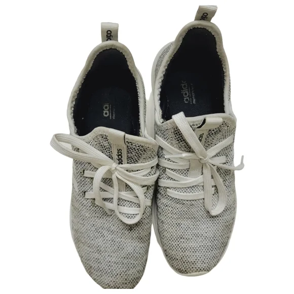 Adidas Gray Sneakers Cloudfoam Pure Running Shoes Size 8.5 - Picture 3 of 9